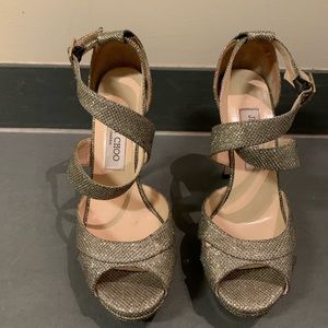 JIMMY CHOO stilettos. Size 7.5 US